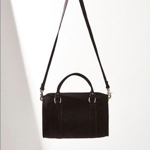 UO: Aubrey Suede Duffle Bag